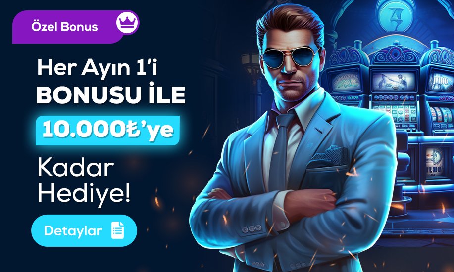 BETKOM'A ÖZEL AY BAŞI BONUSU 10.000 TL