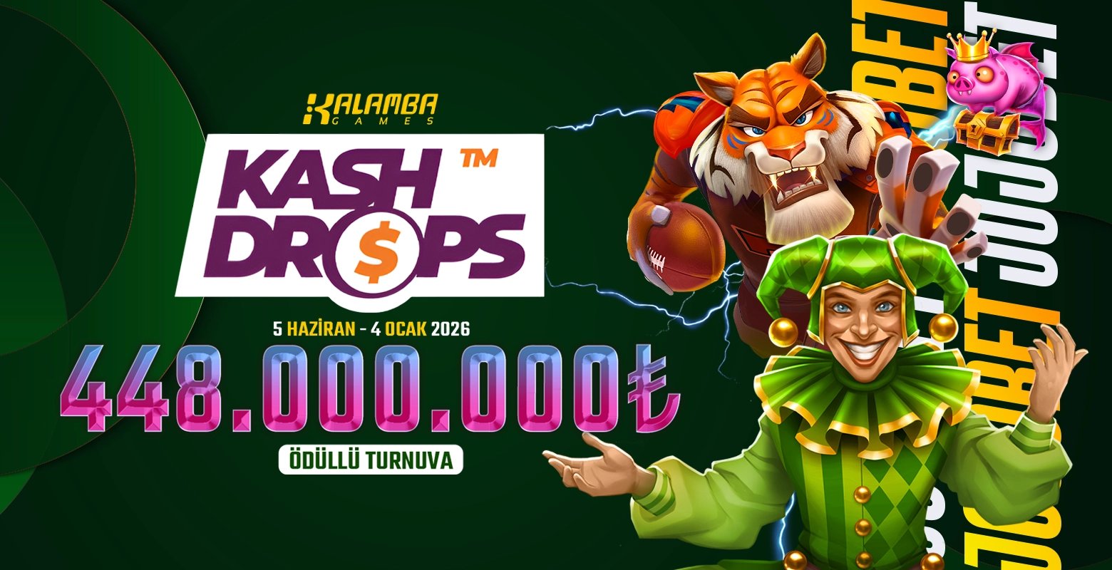 Kalamba sağlayıcısının seçili oyunlarında toplam 448.000.000₺ ödüllü turnuvasına hemen katıl!