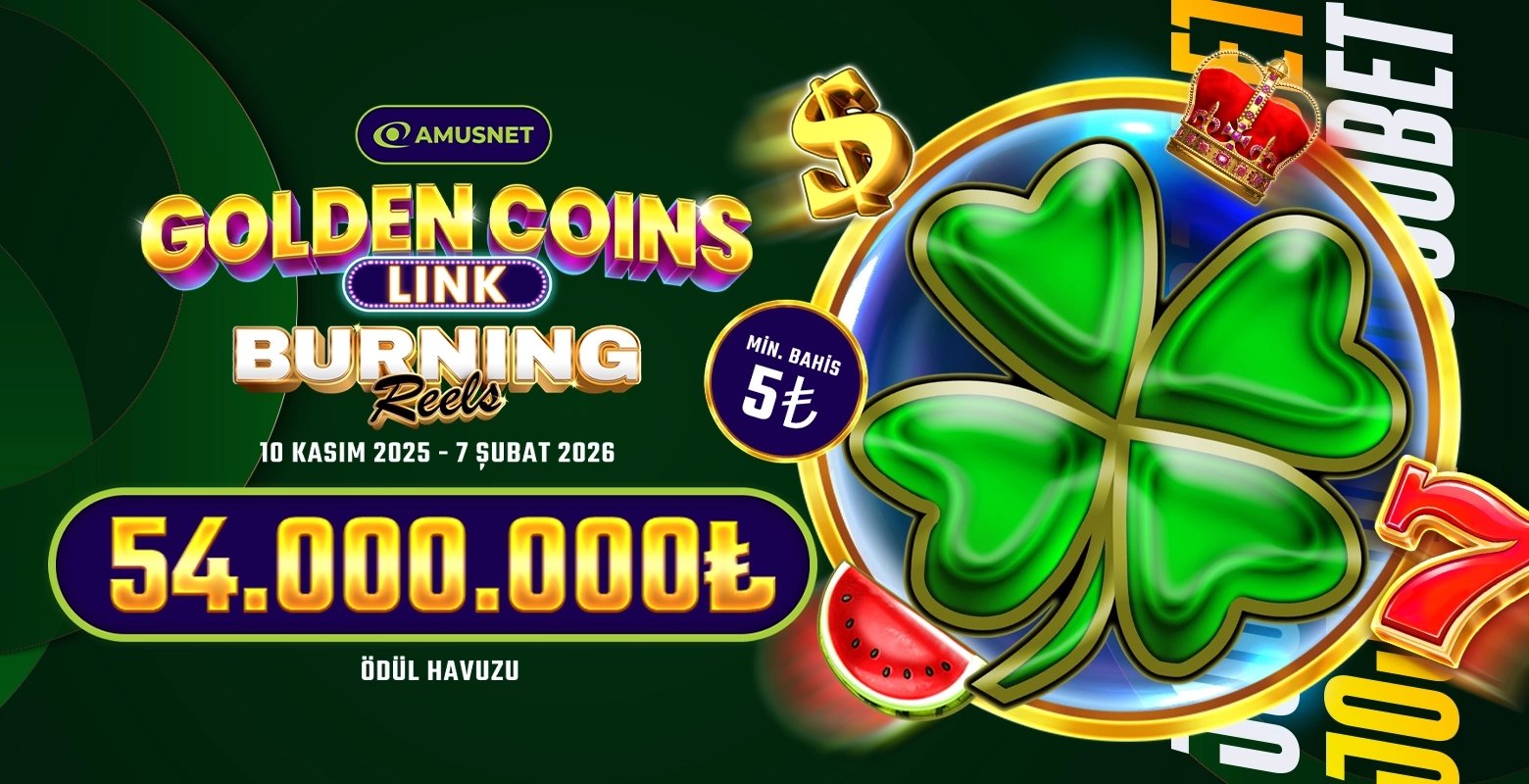 Amusnet sağlayıcısının tüm oyunlarında toplam 54.000.000₺ ödüllü turnuvasına hemen katıl!