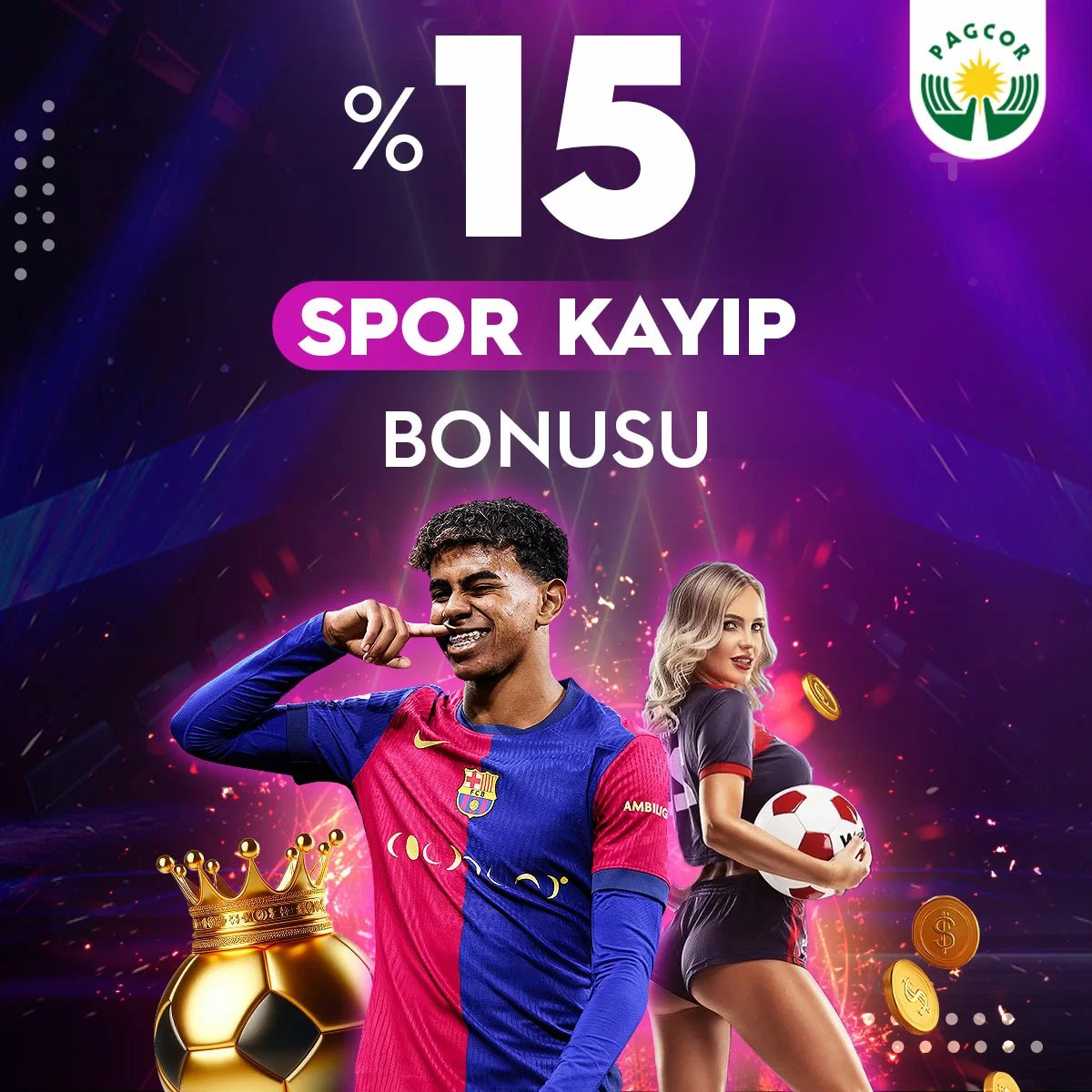 %15 Spor Kayıp Bonusu