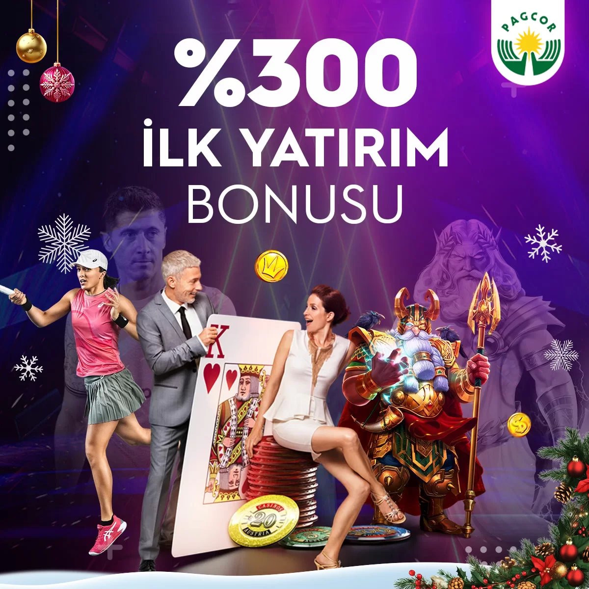 %300 Hoşgeldİn Yatırım Bonusu Spor/Casİno