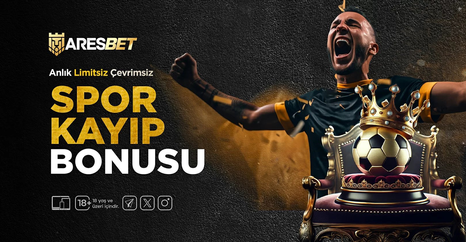 Anlık Çevrİmsİz Lİmİtsİz Spor Kayıp Bonusu!