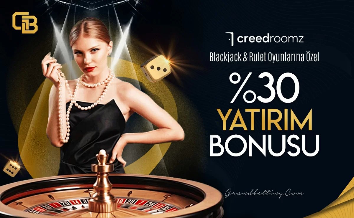 %30 Creedroomz Yatırım Bonusu