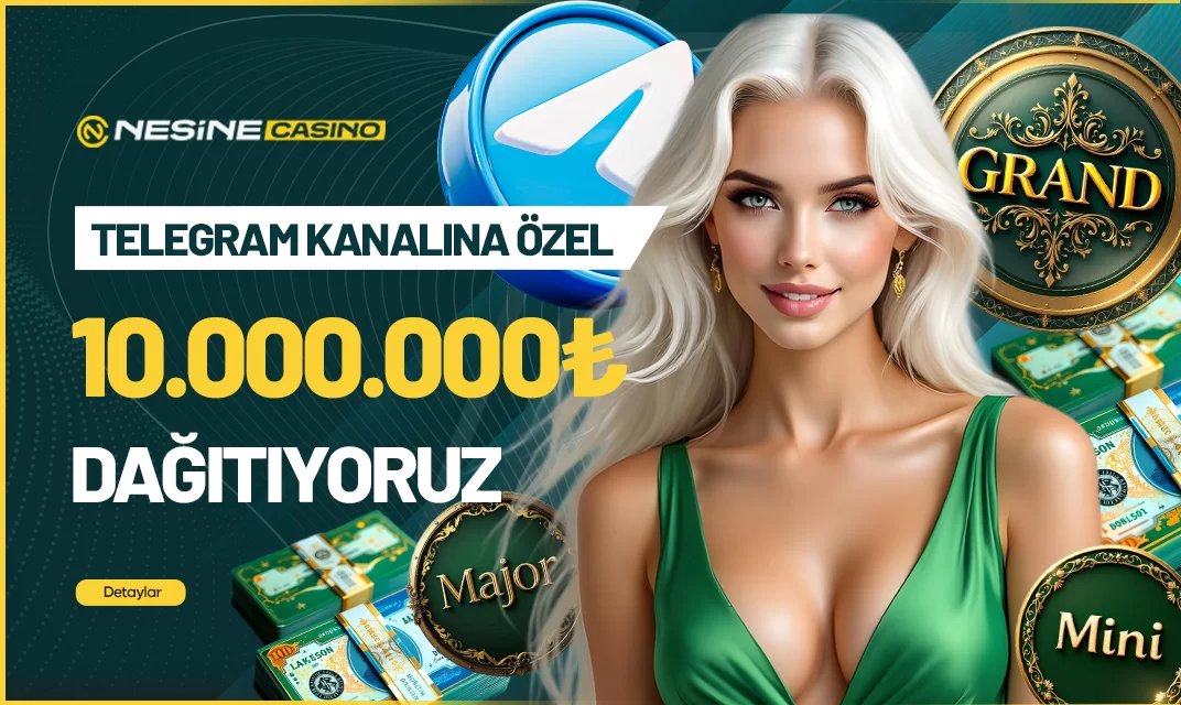 TELEGRAM KANALINA ÖZEL 10.000.000₺ ÖDÜL!