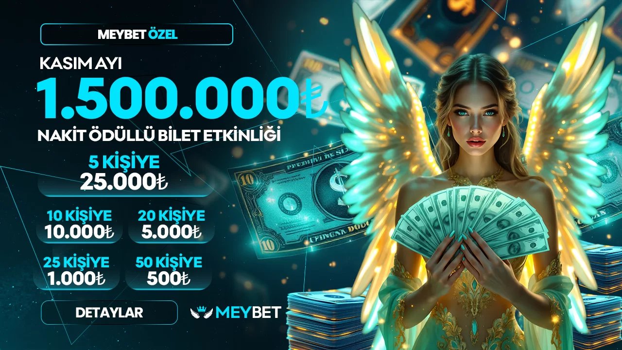 KASIM AYINA ÖZEL 1.500.000₺ NAKİT ÖDÜLLÜ ÇEKİLİŞ!
