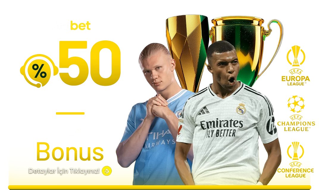 %50 UEFA FREEBET BONUSU