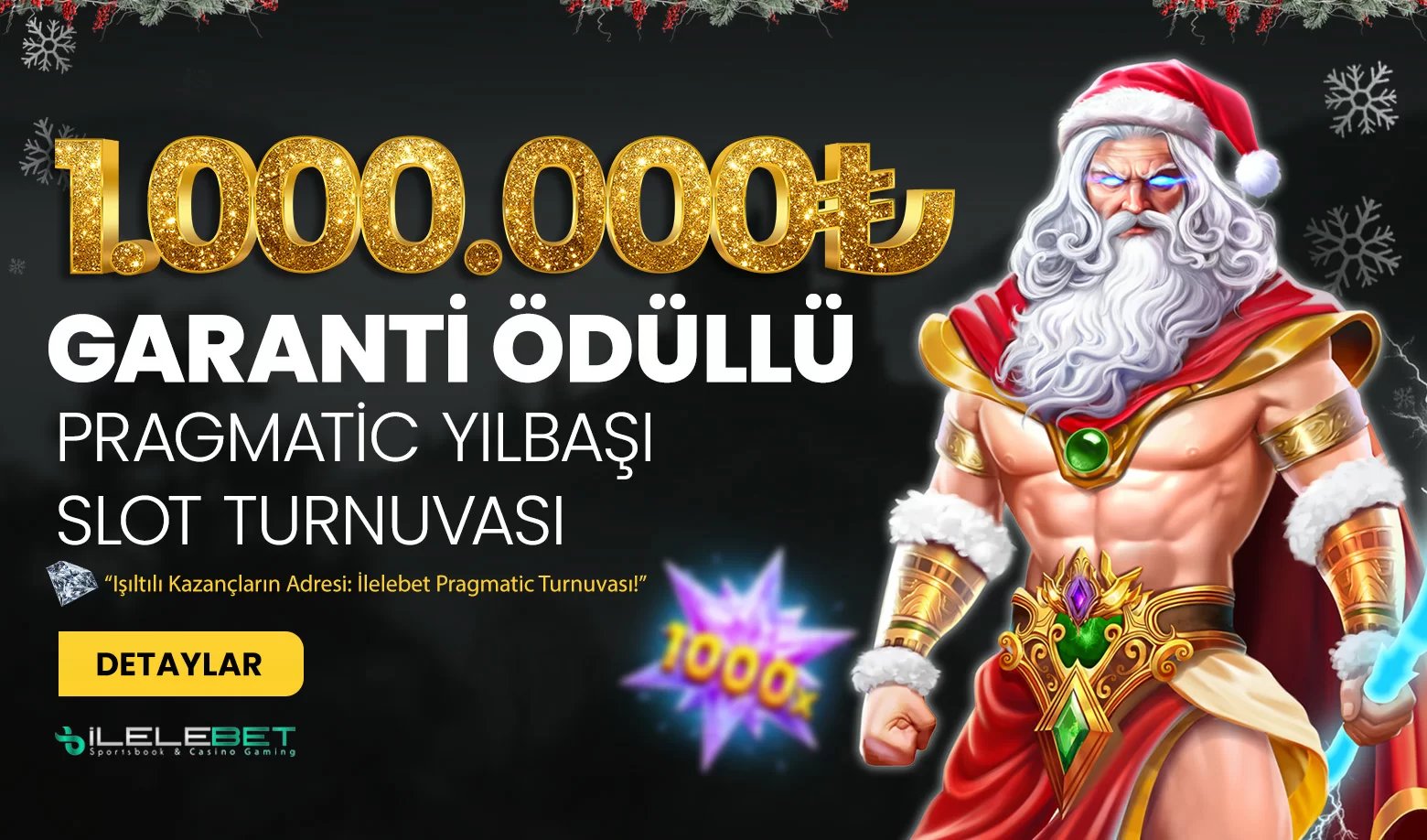 1.000.000 ₺ Garantİ Ödüllü Pragmatİc Yılbaşı Slot Turnuvası