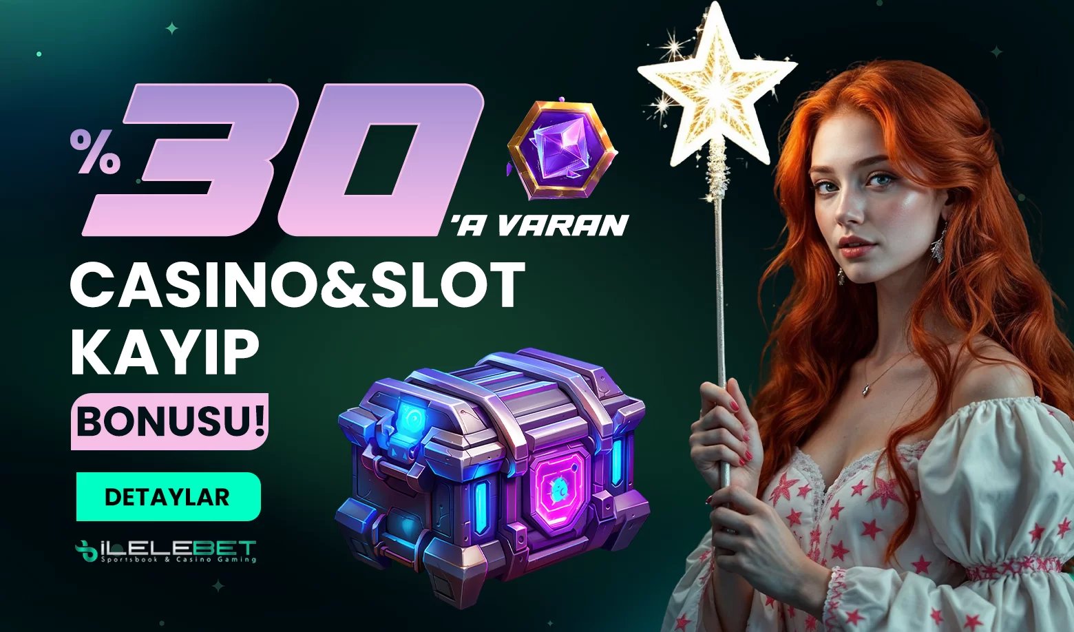 %30'A VARAN CASİNO&SLOT KAYIP BONUSU