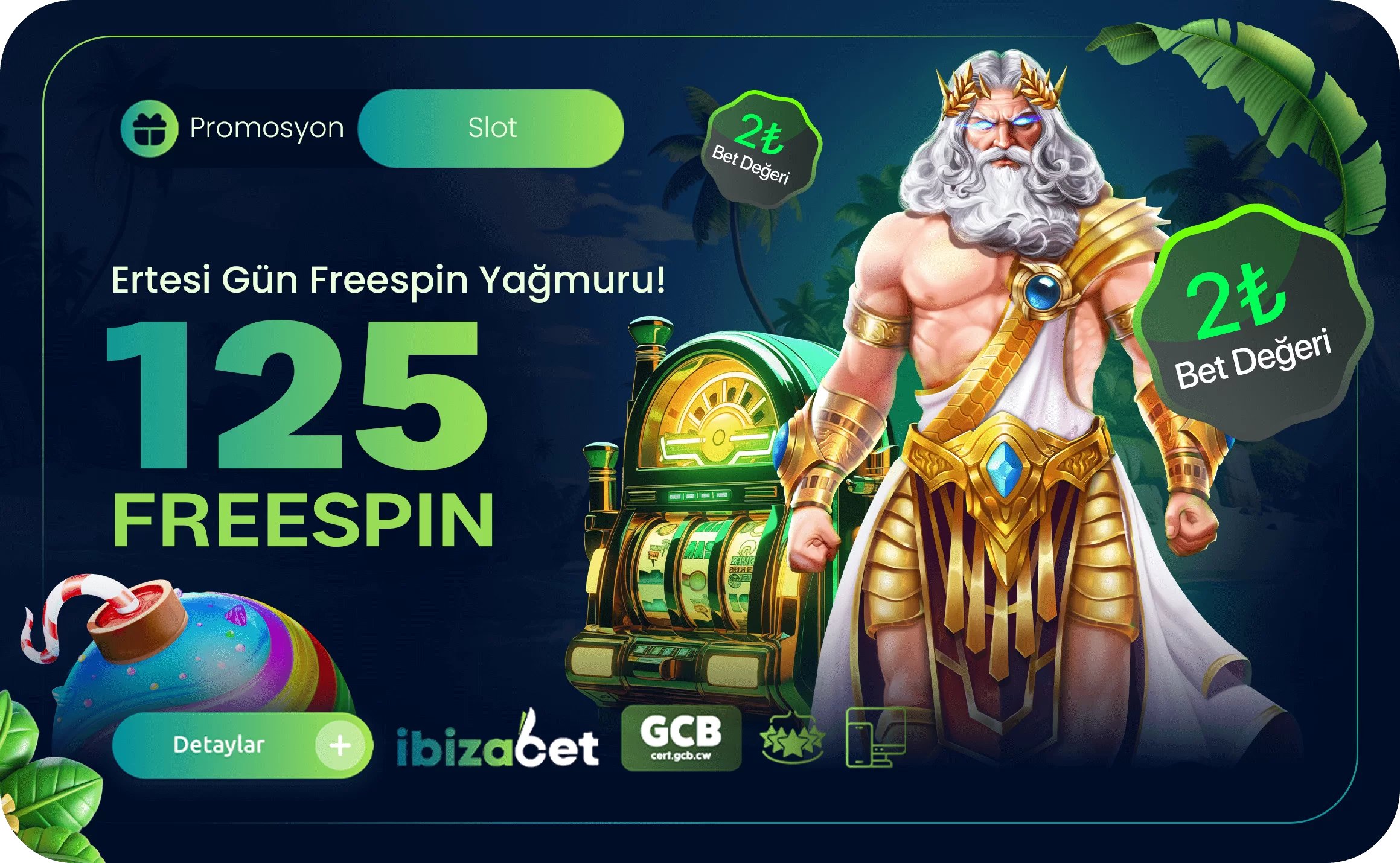 ERTESİ GÜN FREE SPİN YAĞMURU !