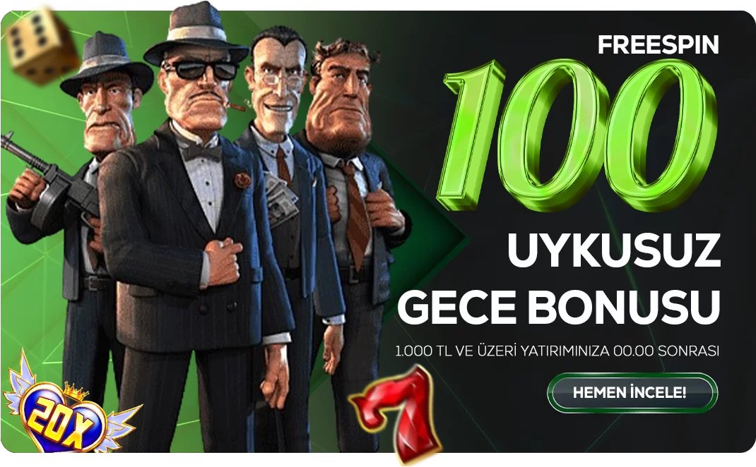 UYKUSUZ GECE BONUSU !