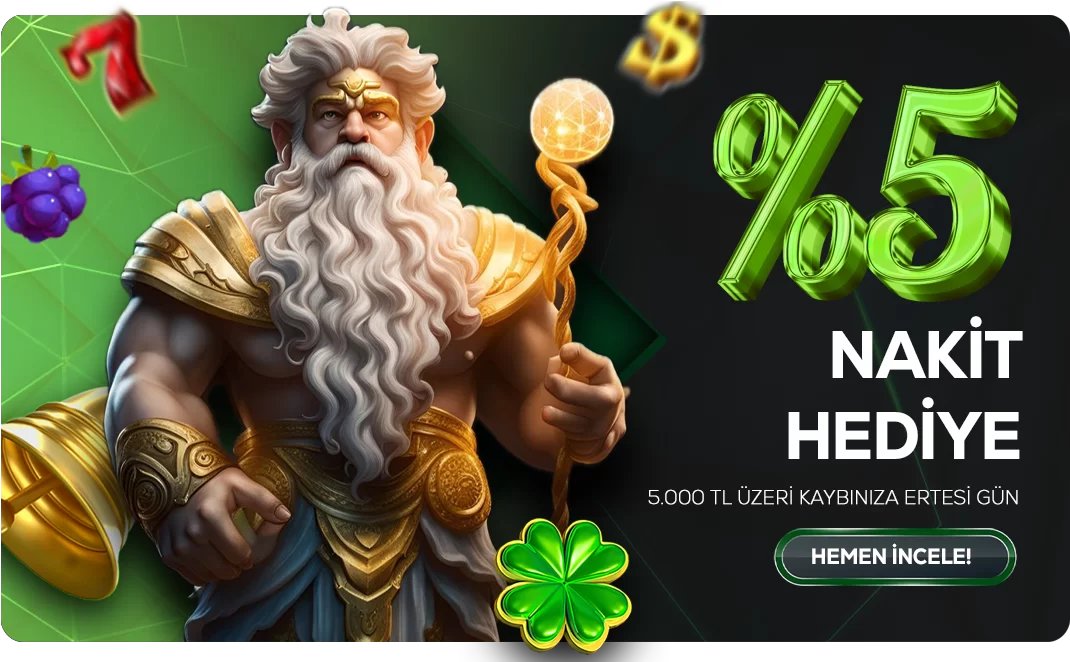 ERTESİ GÜN %5 NAKİT