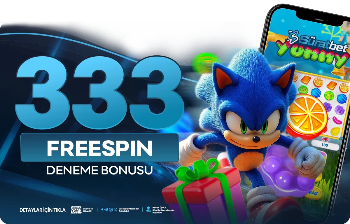 333 FREESPİN DENEME BONUSU