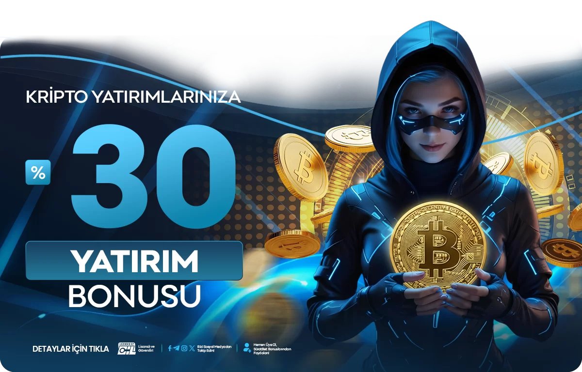 %30 KRİPTO YATIRIM BONUSU