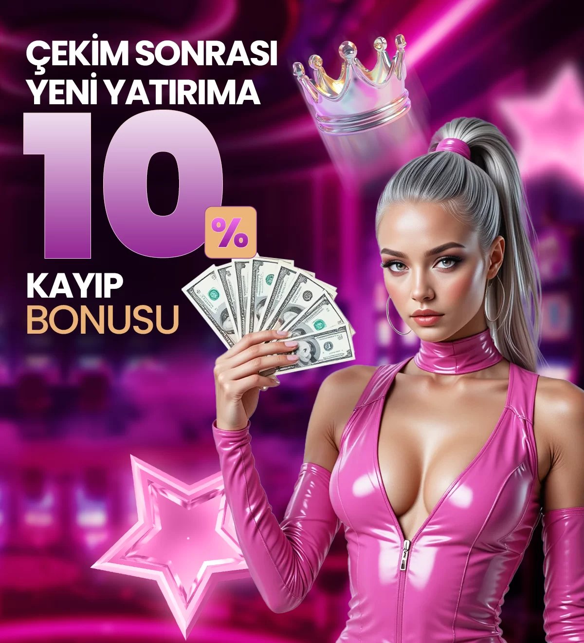 ÇEKİM SONRASI YENİ YATIRIMA %10 KAYIP BONUSU