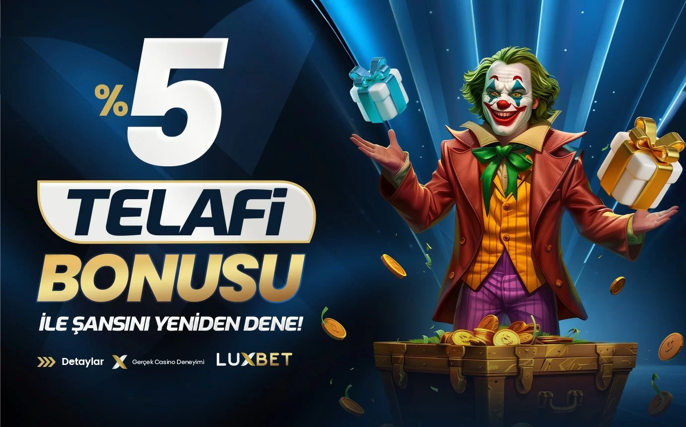 %5 Telafİ Bonusu İle Şansını Yenİden Dene