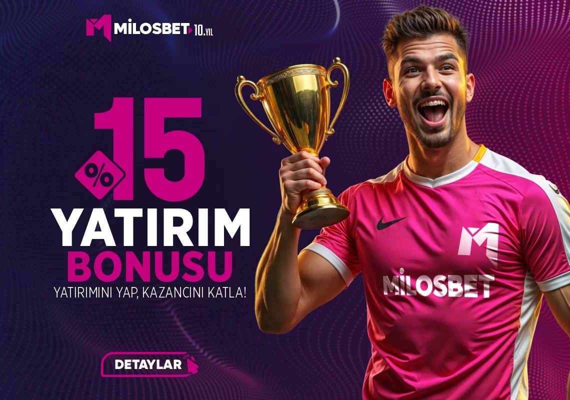 %15 SPOR YATIRIM BONUSU
