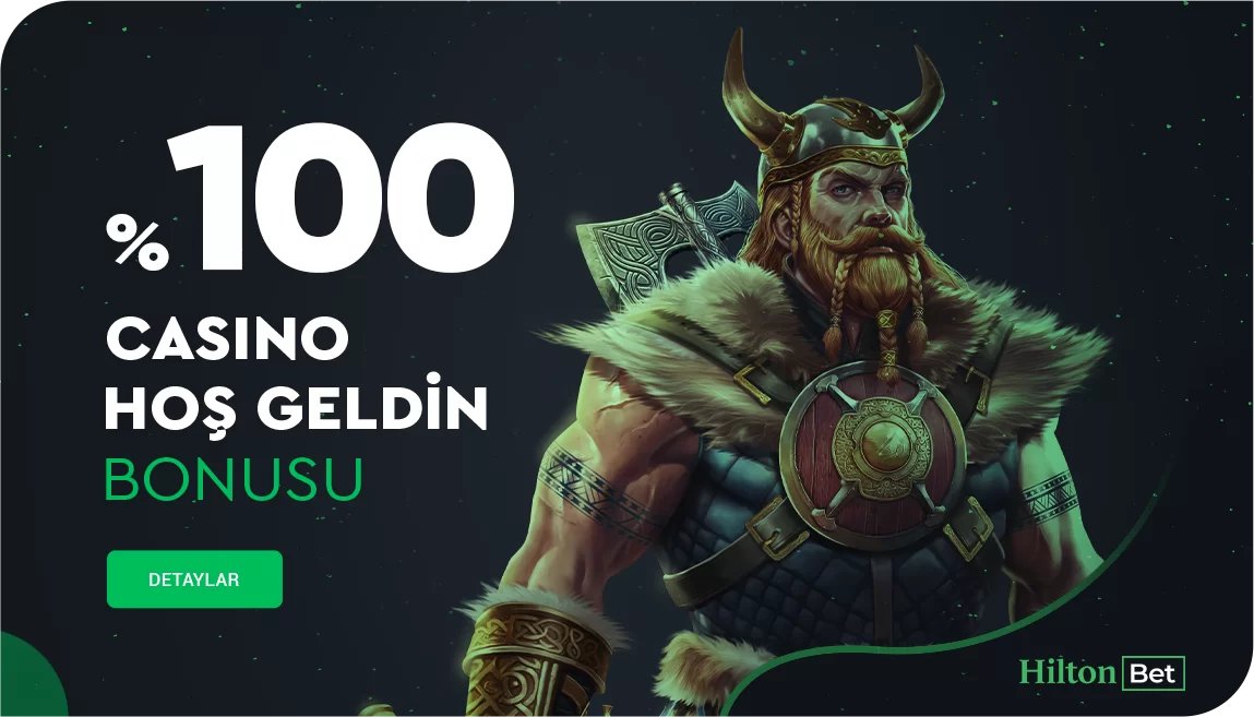 %100 Casİno Hoş Geldİn Bonusu