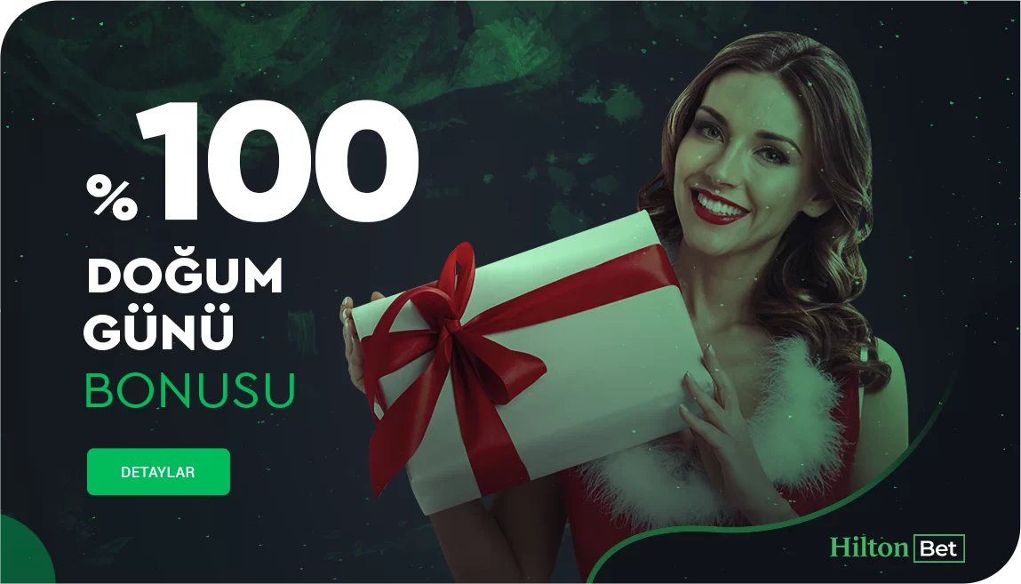%100 Doğum Günü Bonusu