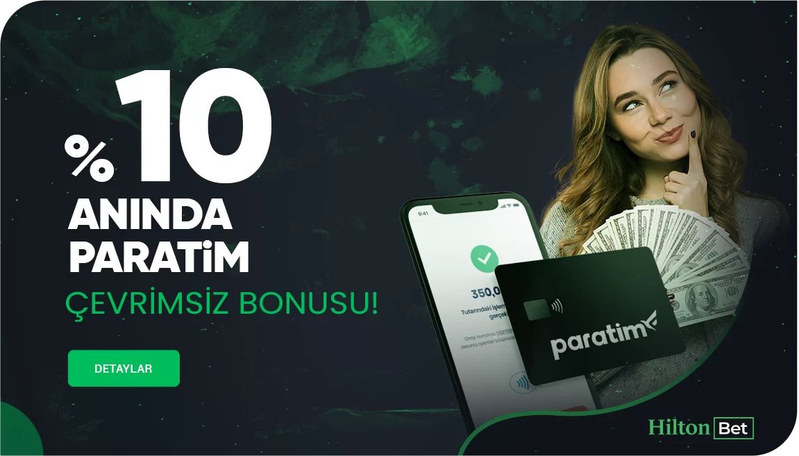 %10 Çevrİmsİz Anında Paratİm Bonusu
